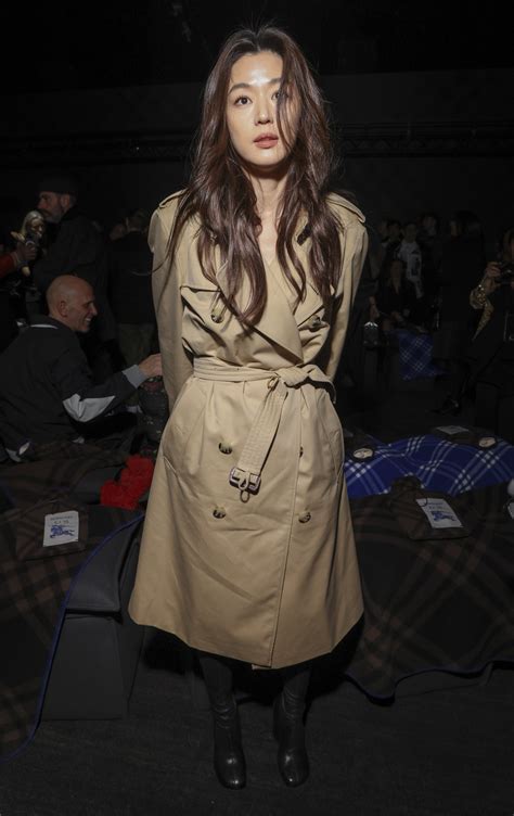 jun ji hyun burberry 2023|Jun Ji Hyun is the goddess of 'Burberry' on the cover of  .